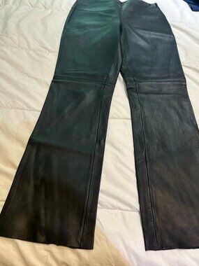 Express Genuine Leather Pants Size 7/8